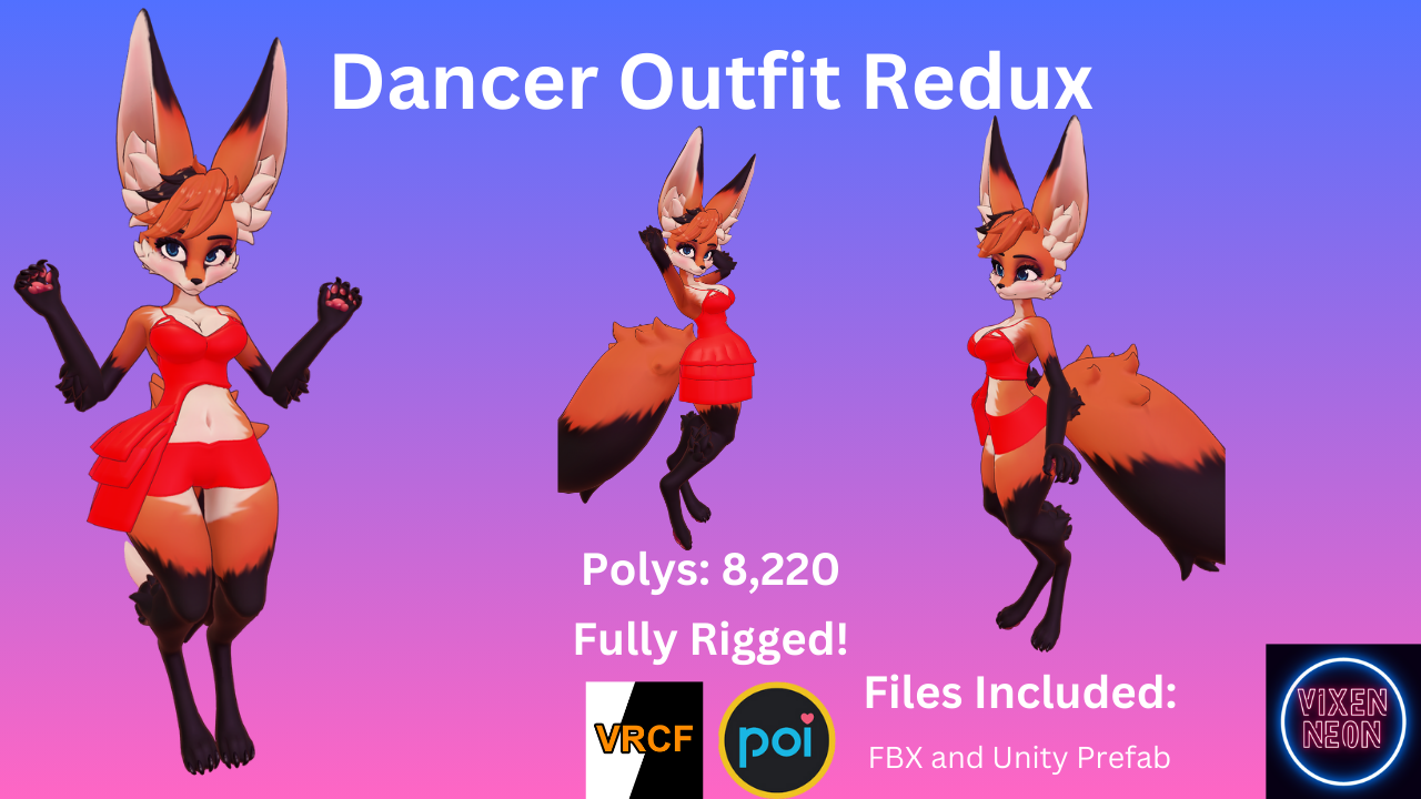 Dancer Outfit for BallerFox Redux