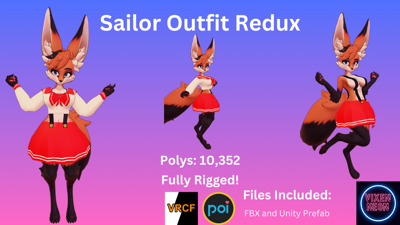 Sailor Outfit for BallerFox Redux