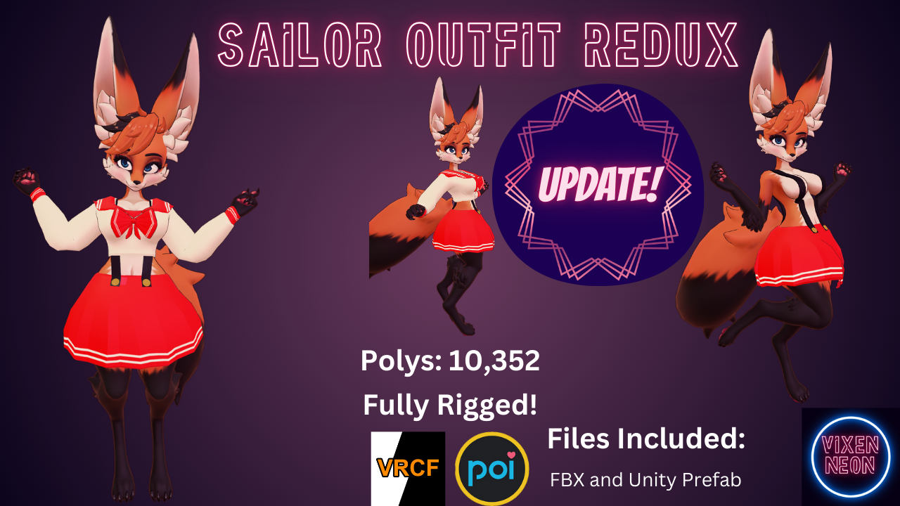 Sailor Outfit for BallerFox Redux