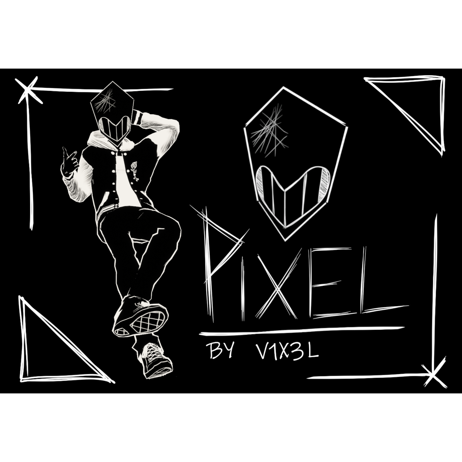 Pixel - The Masked Sketch [VRChat PC + Quest]