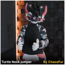 Mayu Turtleneck Hoodie
