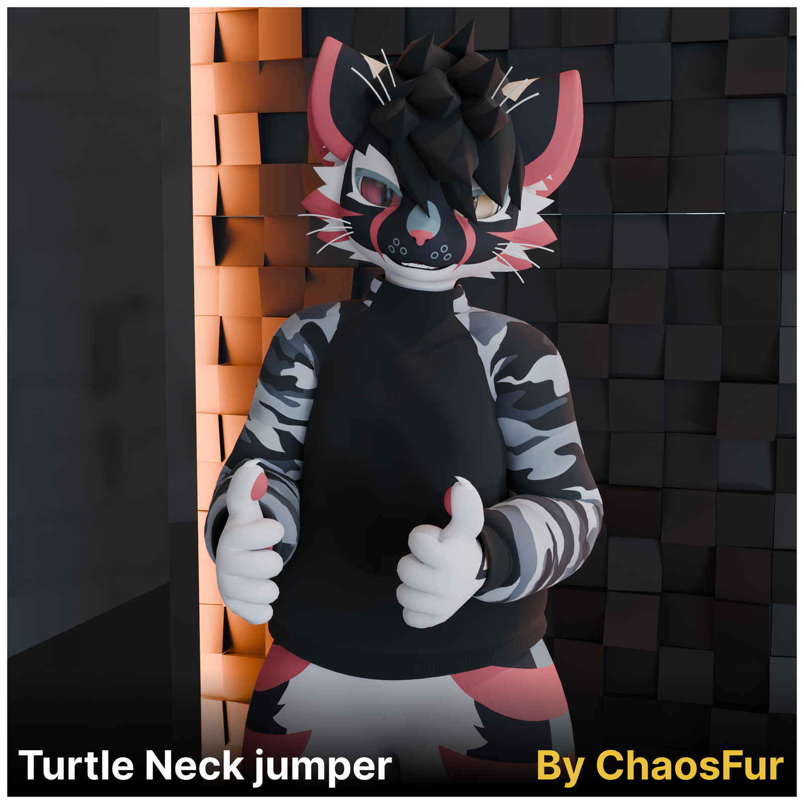 Mayu Turtleneck Hoodie