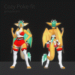 Dragonite + Cozy Poke-fit | Celeste Texture Set 