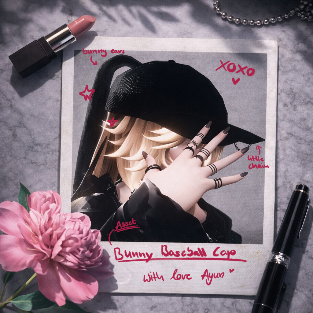 Love, AYUN: Bunny Baseball Cap