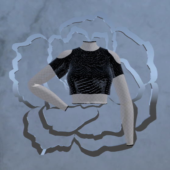 Nova night: Top x Fishnet-shirt
