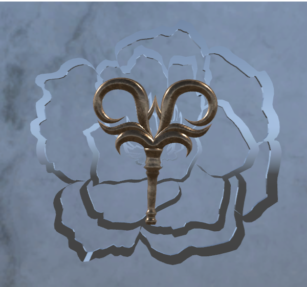 Twisted in Time: rotating wind-up key (Halloween Accessory)