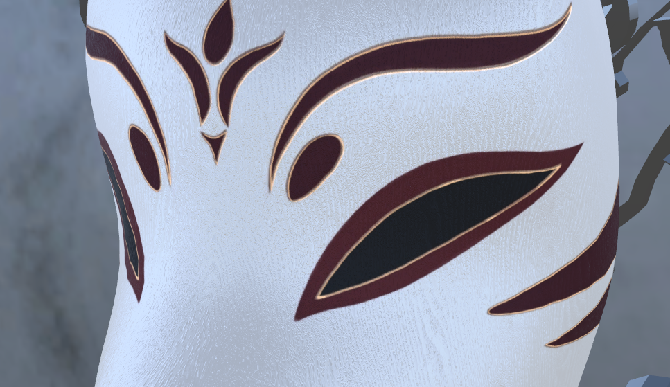 The Kitsune whispers: Kitsune Mask (Fox mask)