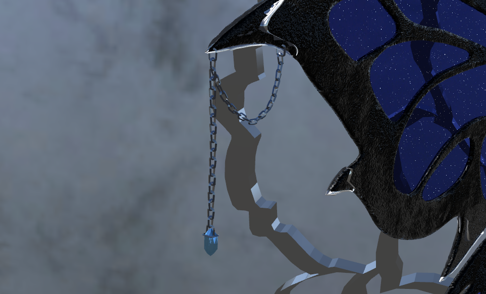 Gothic Velvet Fairy Wings