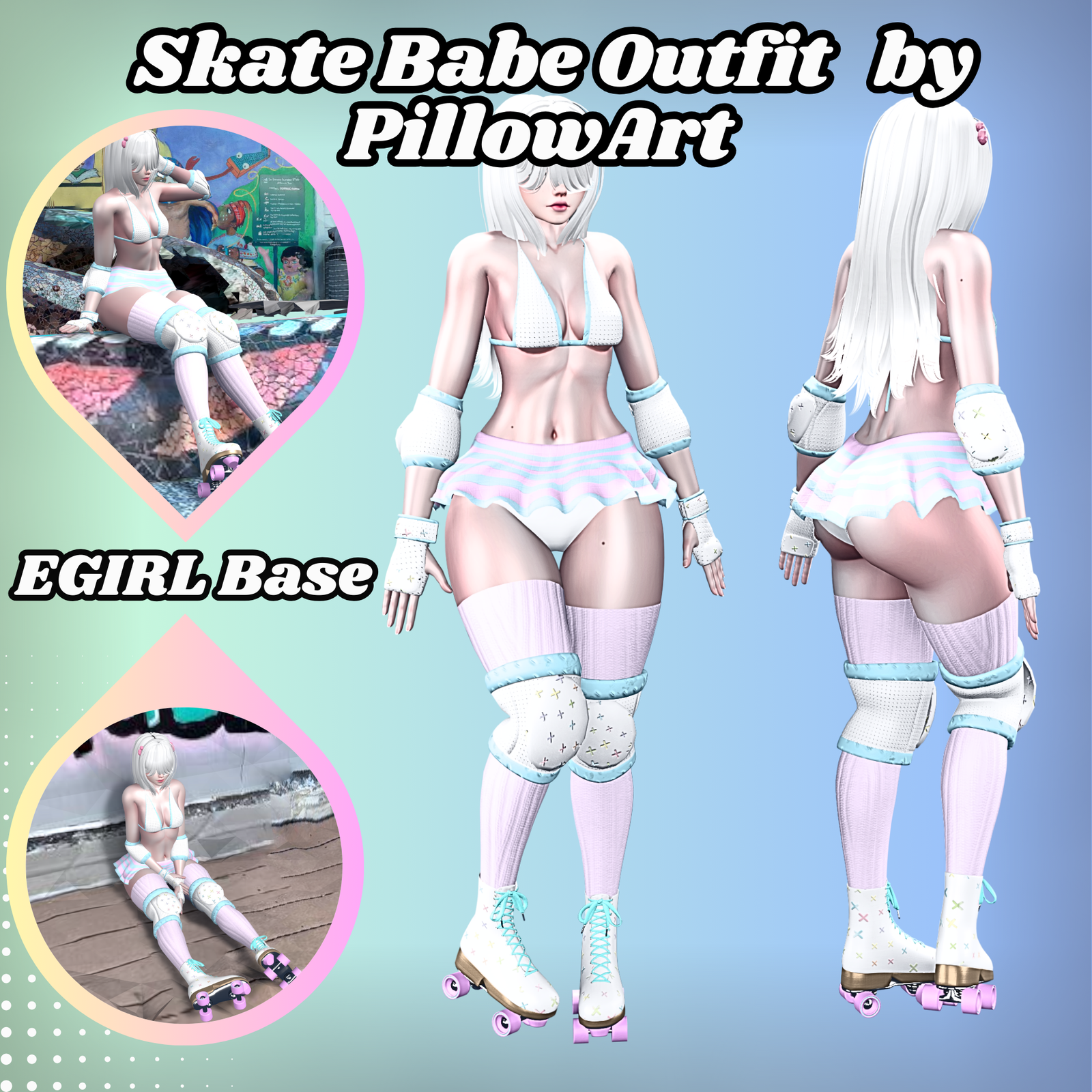 Skate Babe Outfit by PillowArt