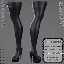 Thigh Heels by Pillow Art
