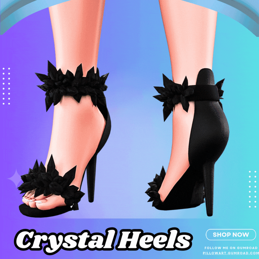 Crystal Heels by PillowArt