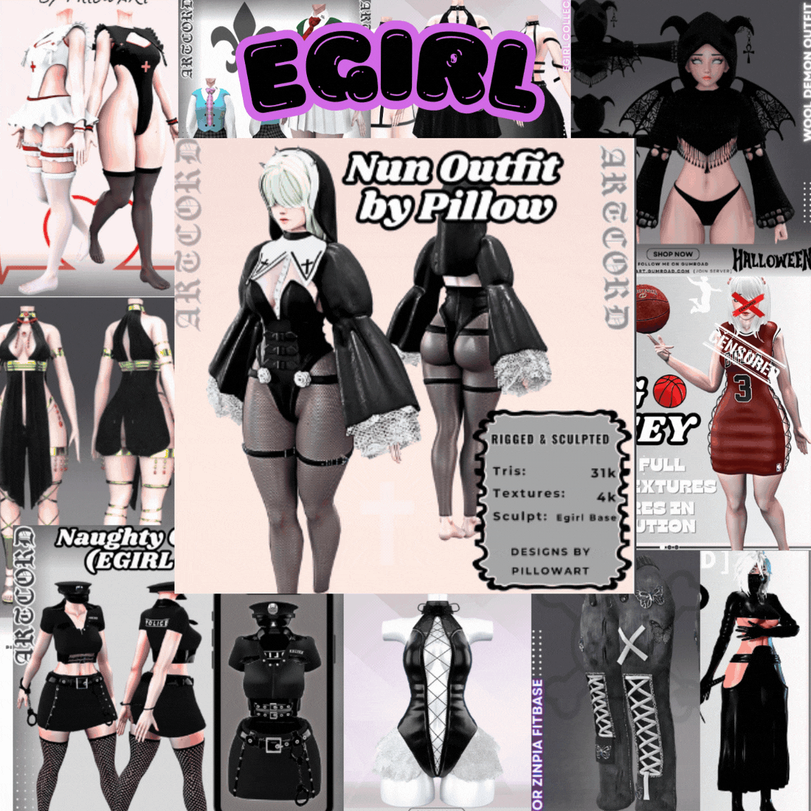 Pillow's Old Assets Collection ( - 50+  ASSETS - )