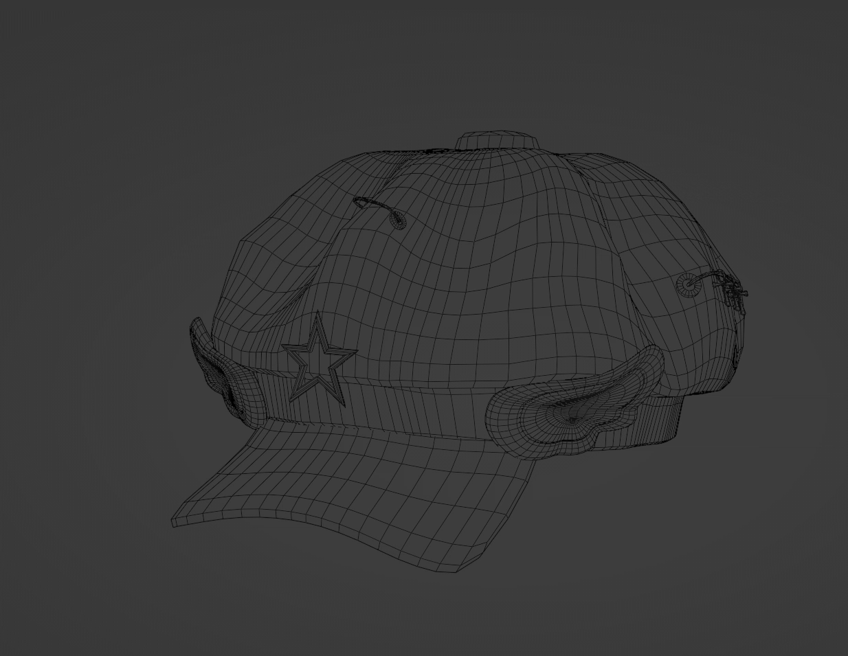 Flying Star Hat | E-Girl Collection: 012