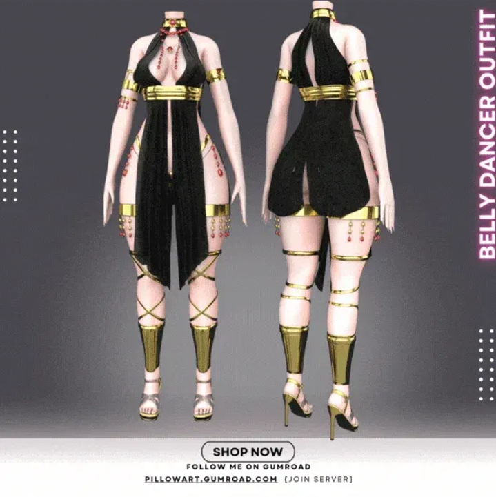 Belly Dancer Outfit | E-GIRL Essentials Collection 005
