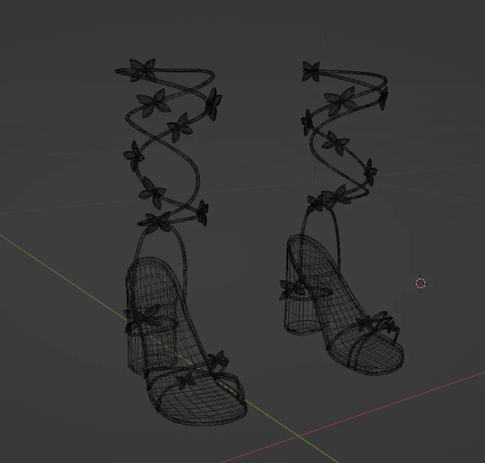 Butterfly High Heels | E-GIRL Essentials Collection 001