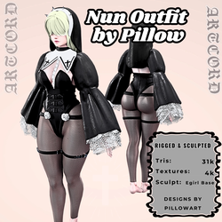 Nun Outfit | by PillowArt