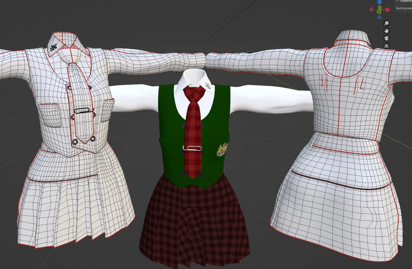 Royal School Outfit | by PillowArt