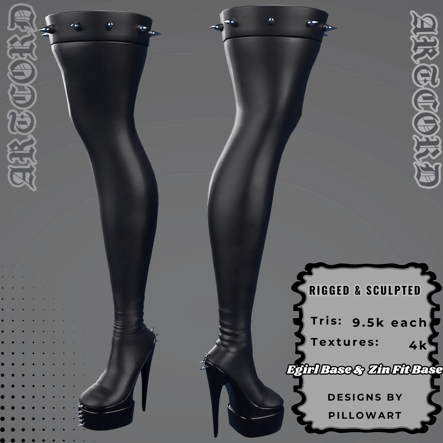 Thigh Heels | by Pillow Art