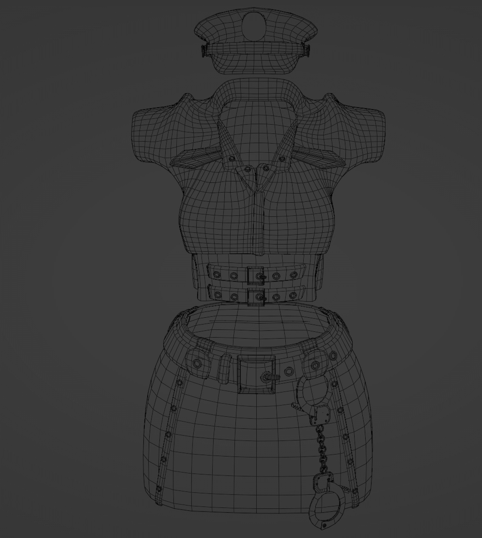 Naughty Cop Outfit | 028