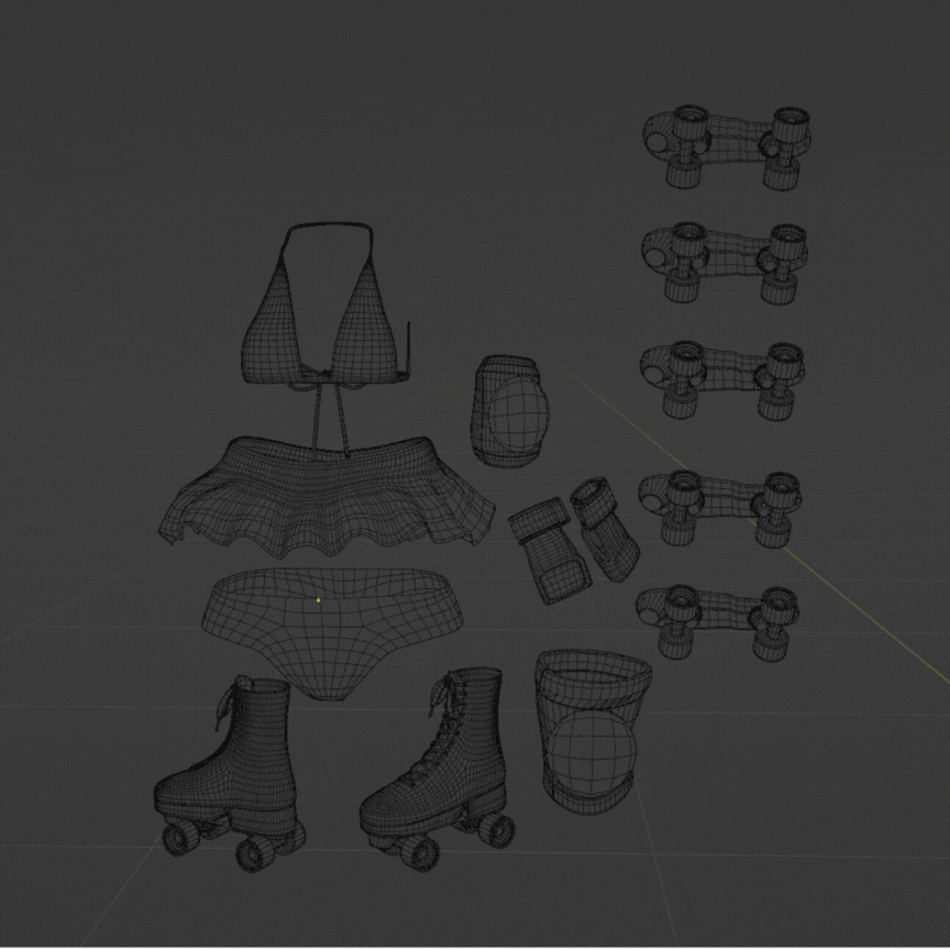 Skate Babe Outfit | 030