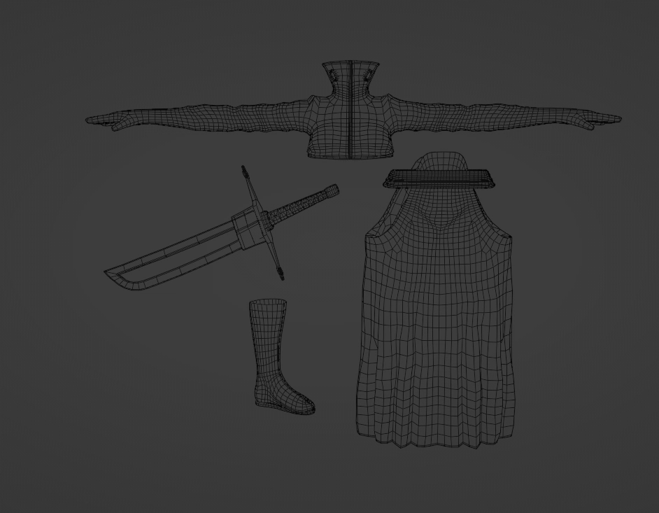 Hollow Shark Outfit | 031