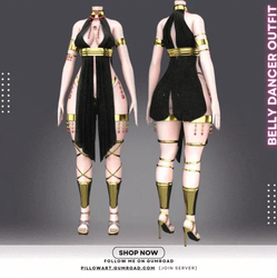 Belly Dancer Outfit - 002