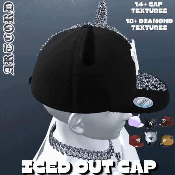 Iced Out Cap | 019 by PillowArt