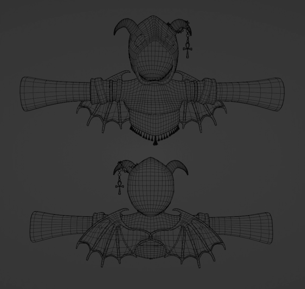 Wool Demon Outfit /// by PillowArt