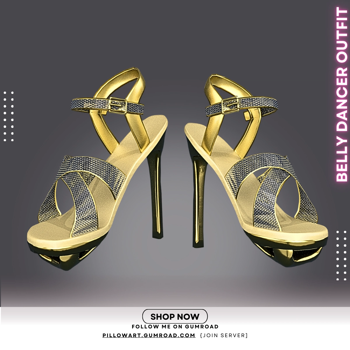 Belly Dancer Outfit /// PillowArt