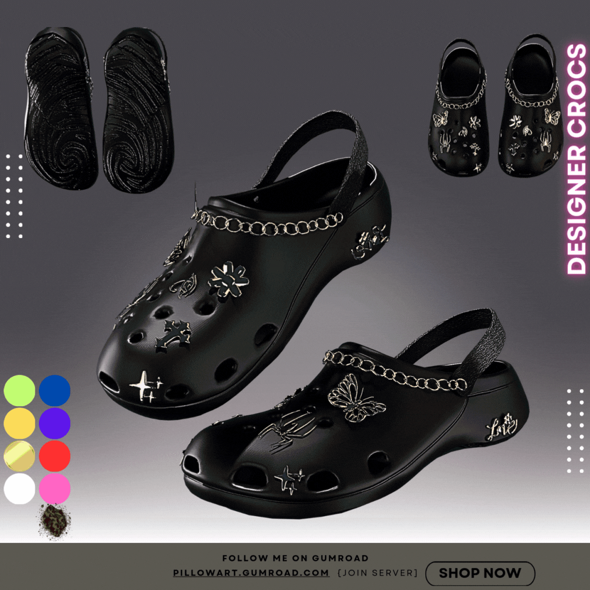Designer House Shoes /// by PillowArt