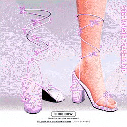 Butterfly High Heels / by PillowArt