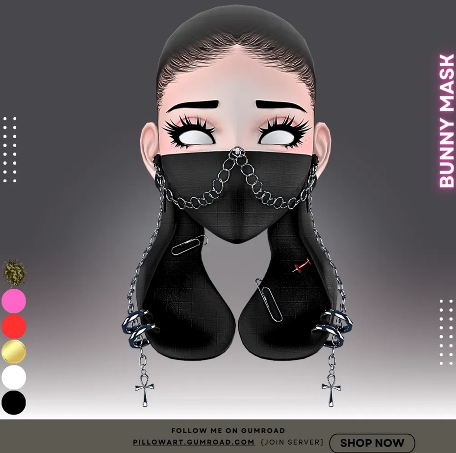 Bunny Mask / by PillowArt