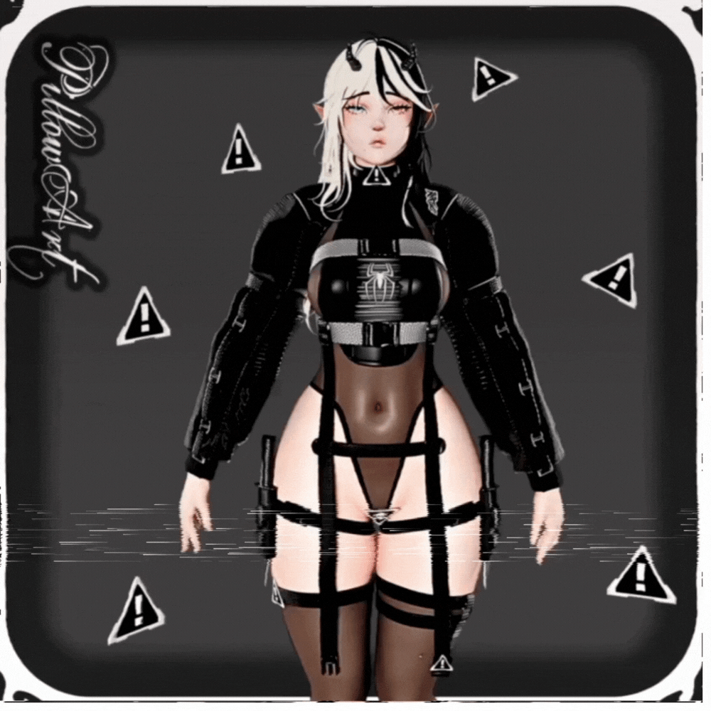 Venomous Glitch [TECH OUTFIT] / by PillowArt
