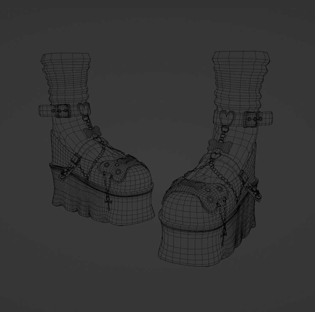 Gothita Heels - by PillowArt