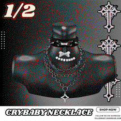 CryBaby Necklace 2 in 1 - by PillowArt