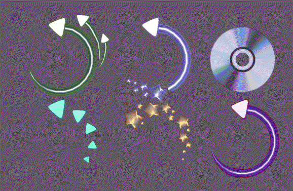 Retro Accessories ๐พ Earrings/Badges and Orbitals inspired by Furality Ultra ๐ฎ Universal