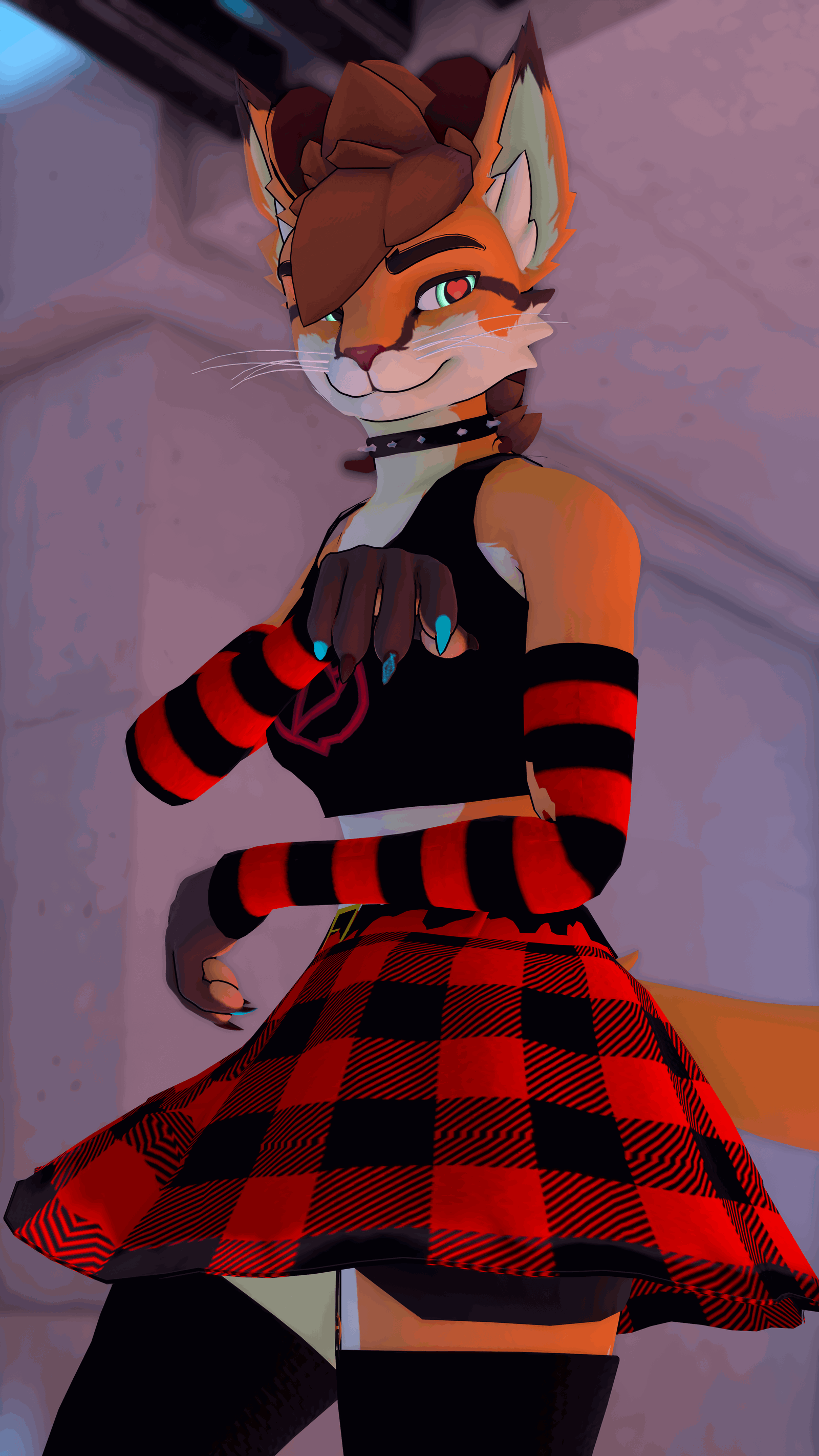 Punk Femboy outfit for Faelyn