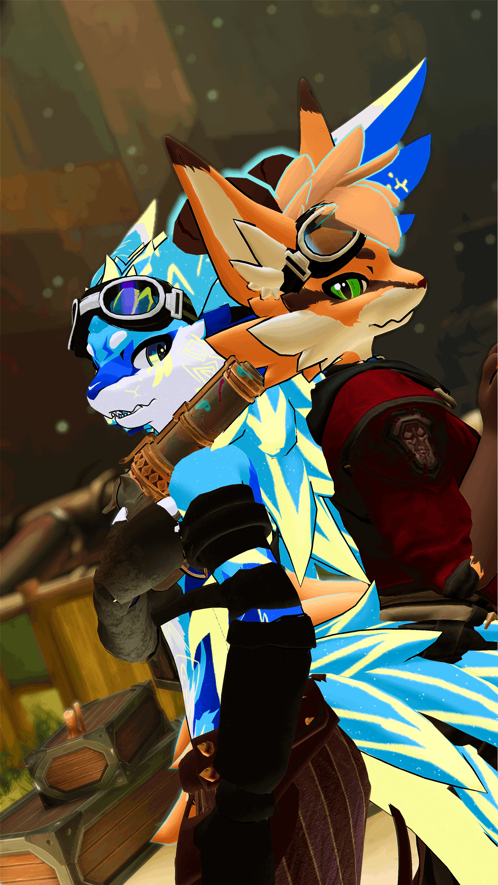 Jinx and Vi outfit for Novabeast