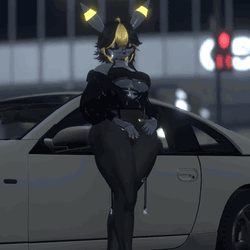 Tamao the Amber, ear and tail + retexture