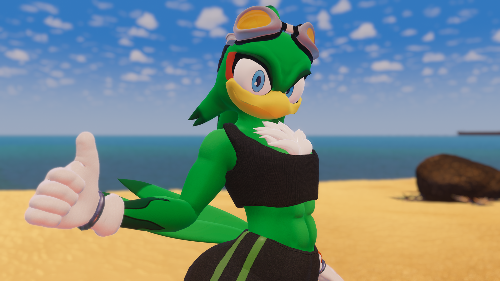BANDIT (VRC + Blender Rig)