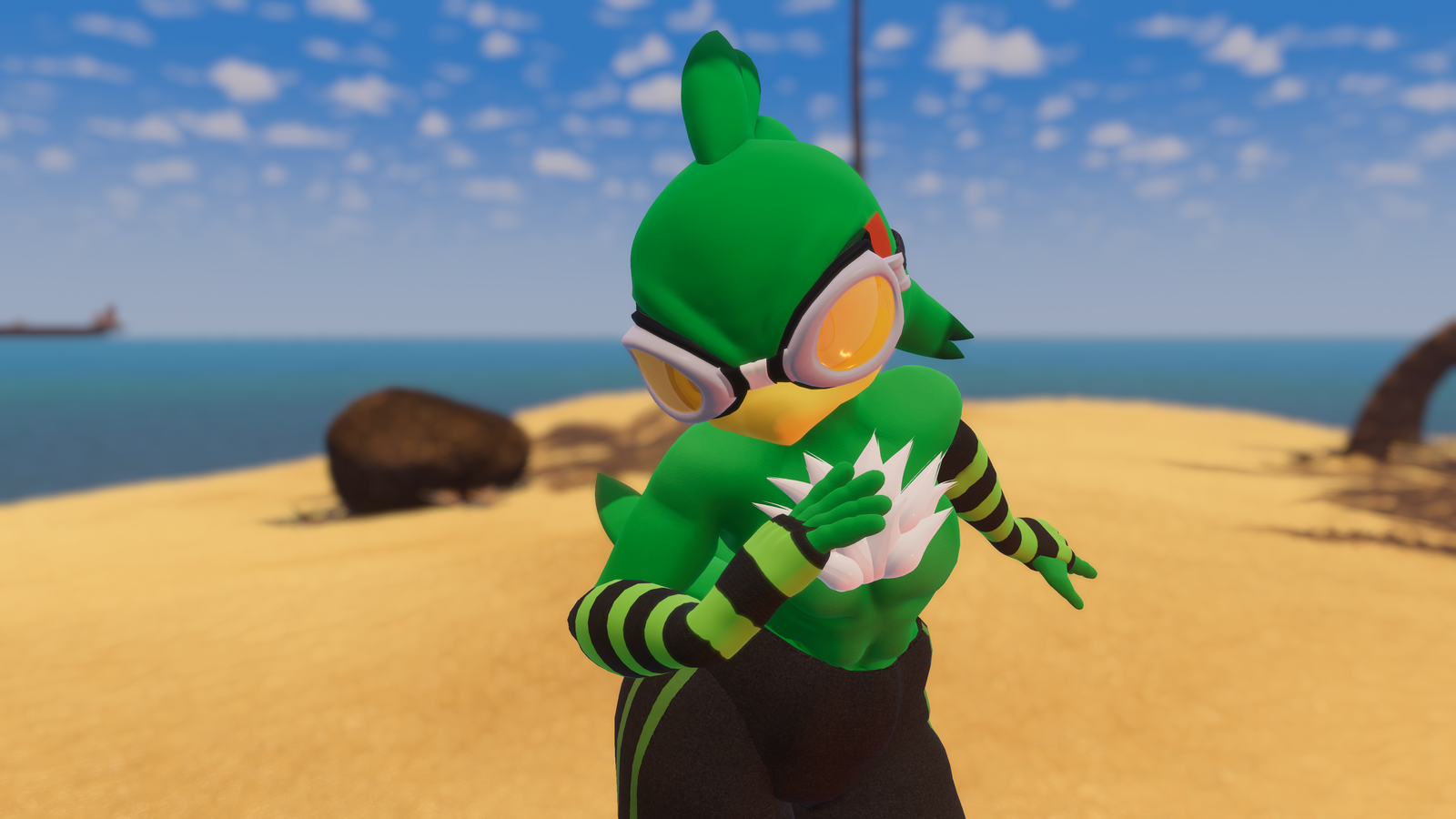 BANDIT (VRC + Blender Rig)