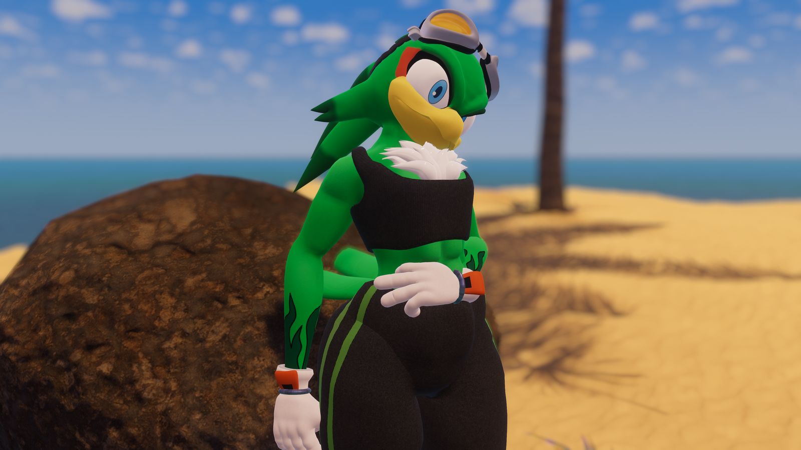 BANDIT (VRC + Blender Rig)