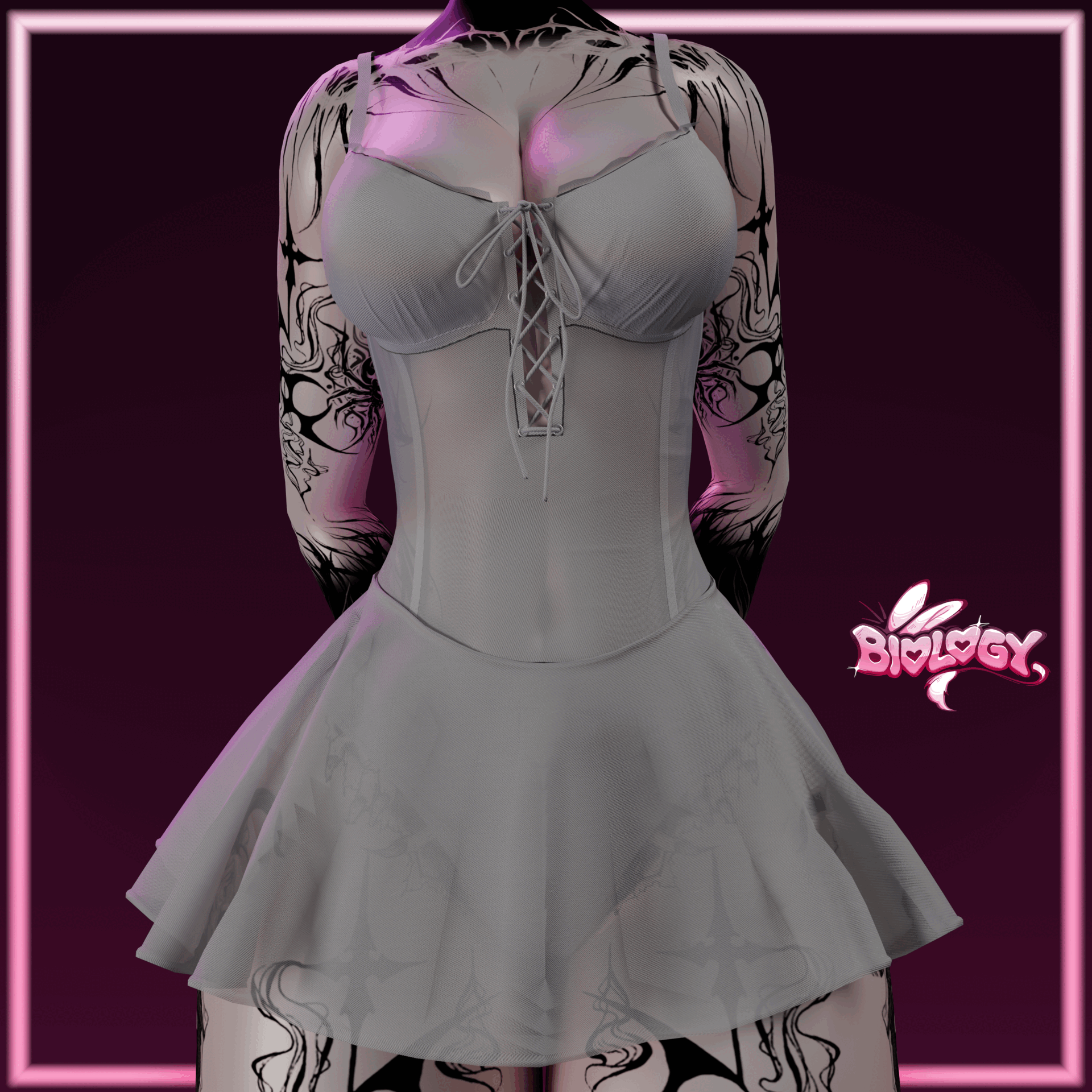Gothic Babydoll Lingerie