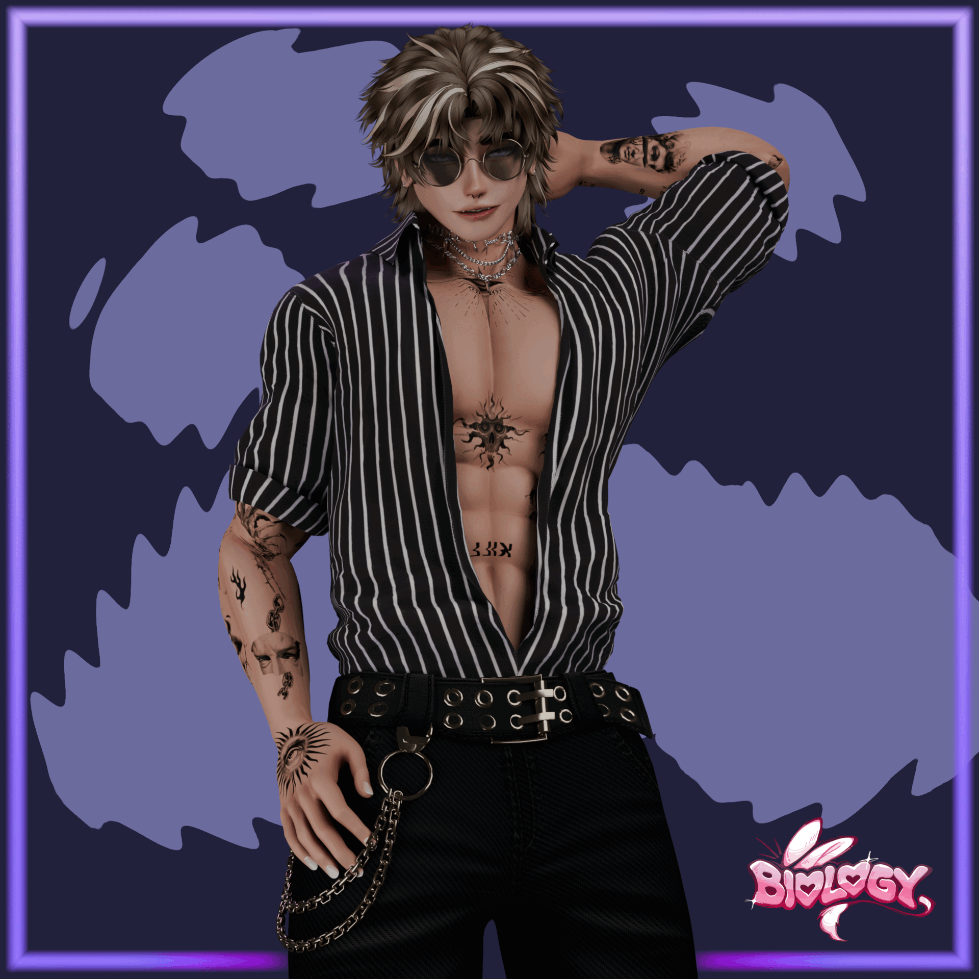 Pinstripe Dress Shirt