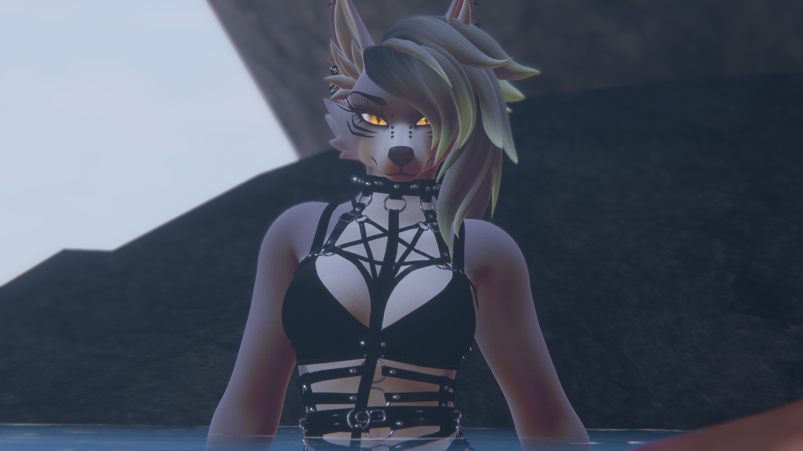 Aurora Roxanne Wolf Texture