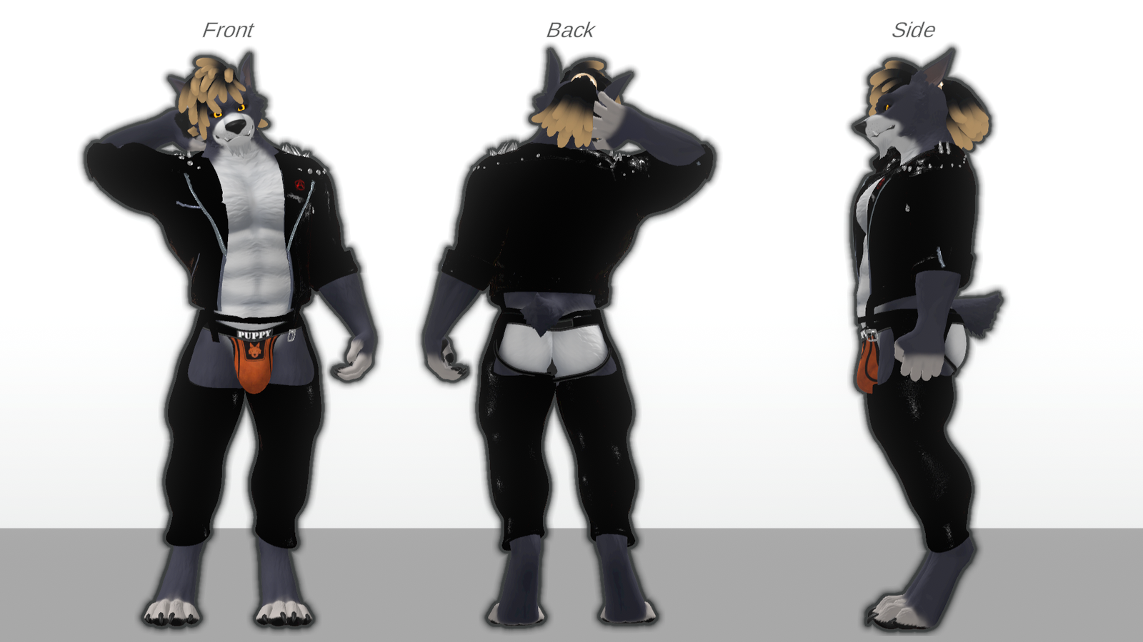 Wolfman Biker Outfit