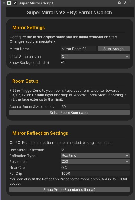 Super Mirrors V2.0 [HD, LD, CutOut, FakeBackground]