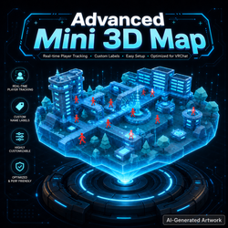 Advanced Mini 3D Map 🛰️✨