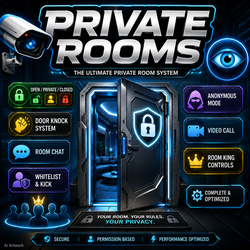 🔐 Private Rooms [Advanced Private Room System]
