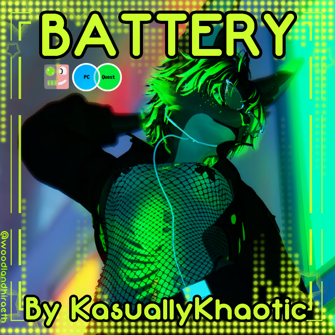 ₍ᐢᐢ₎ Battery // VRCFT/SPS PC&Quest!